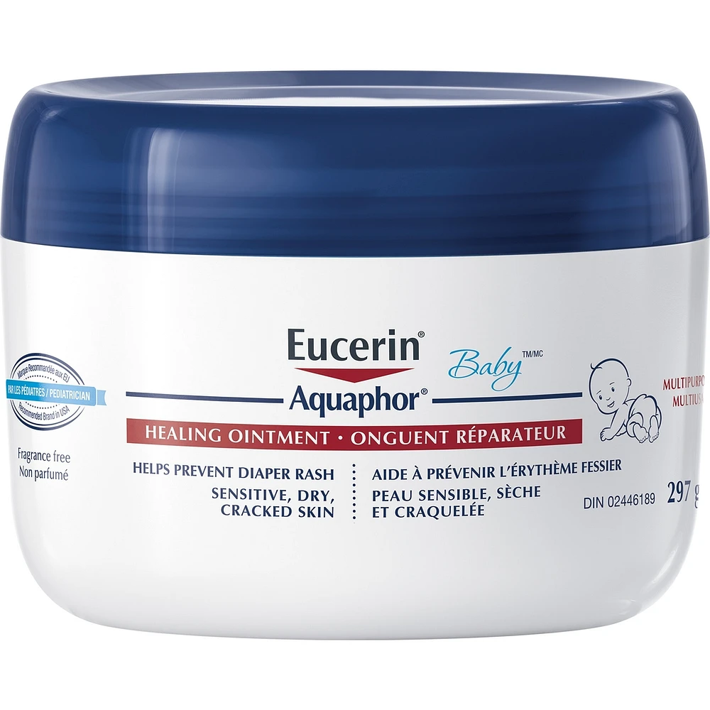 Eucerin Aquaphor Baby Healing Ointment for Baby's Sensitive Skin, 297g