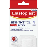 Sensitive XL Dressings | Large Plasters for Post-Operative and Everyday Acute Wounds | Extra Skin Friendly Sterile Dressings | Dermatologically approved | Bacteria Shield