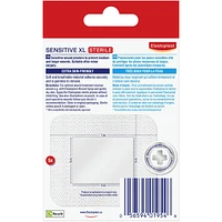 Sensitive XL Dressings | Large Plasters for Post-Operative and Everyday Acute Wounds | Extra Skin Friendly Sterile Dressings | Dermatologically approved | Bacteria Shield