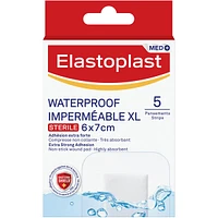 Waterproof XL Dressings | Large Plasters for Post-Operative and Everyday Acute Wounds | Extra Skin Friendly Sterile Dressings | Dermatologically approved | Bacteria Shield