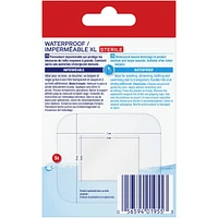 Waterproof XL Dressings | Large Plasters for Post-Operative and Everyday Acute Wounds | Extra Skin Friendly Sterile Dressings | Dermatologically approved | Bacteria Shield