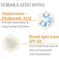 Sun Complete Hydration Sunscreen for Face and Body with SPF 50 | Sunscreen Lotion with Hyaluronic Acid and 5 Antioxidants