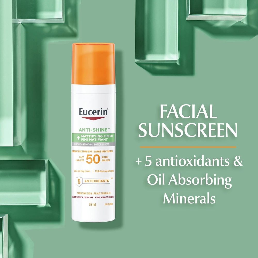 Sun Anti-Shine Control Face Sunscreen  with SPF 50 | Mattifying Sunscreen with 5 Antioxidants