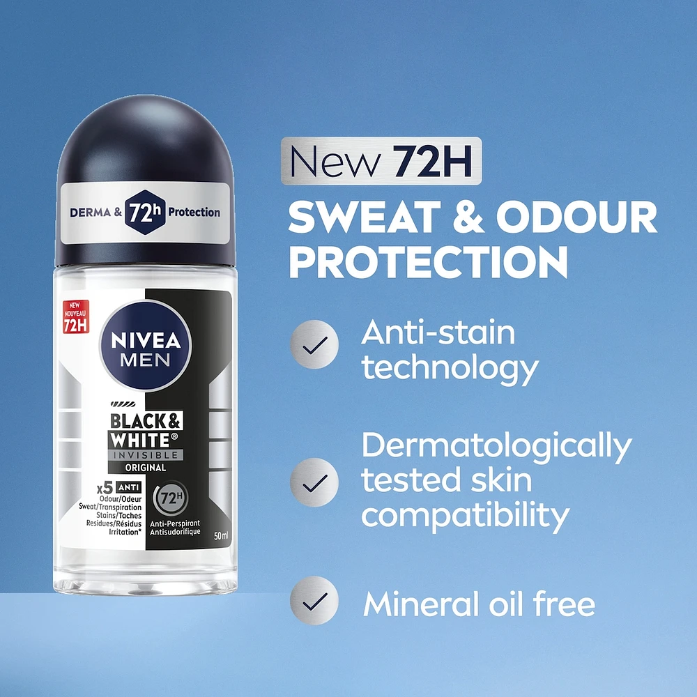 Invisible Black & White Original Roll-on