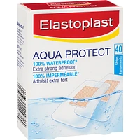 ELASTOPLAST Aqua Protect Waterproof Adhesive Bandages, 40 Strips