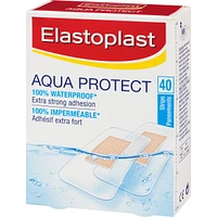 ELASTOPLAST Aqua Protect Waterproof Adhesive Bandages, 40 Strips