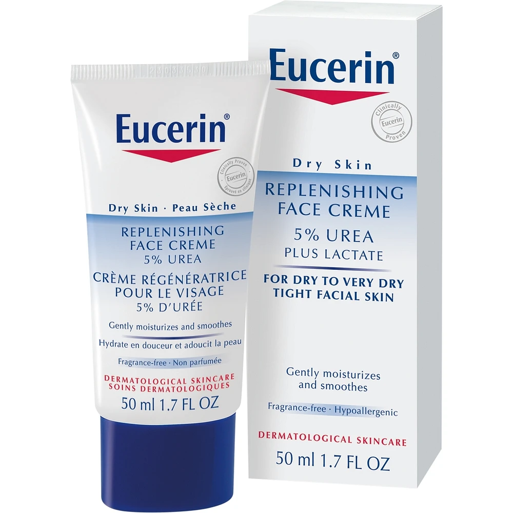 Replenishing Face Creme Day 5% Urea for Dry Skin to Very Dry Skin