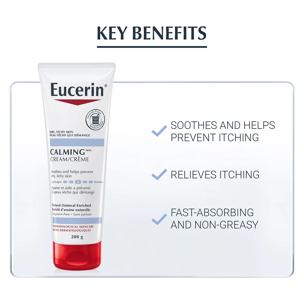 Calming Daily Moisturizing Body Cream for Itchy Dry Skin