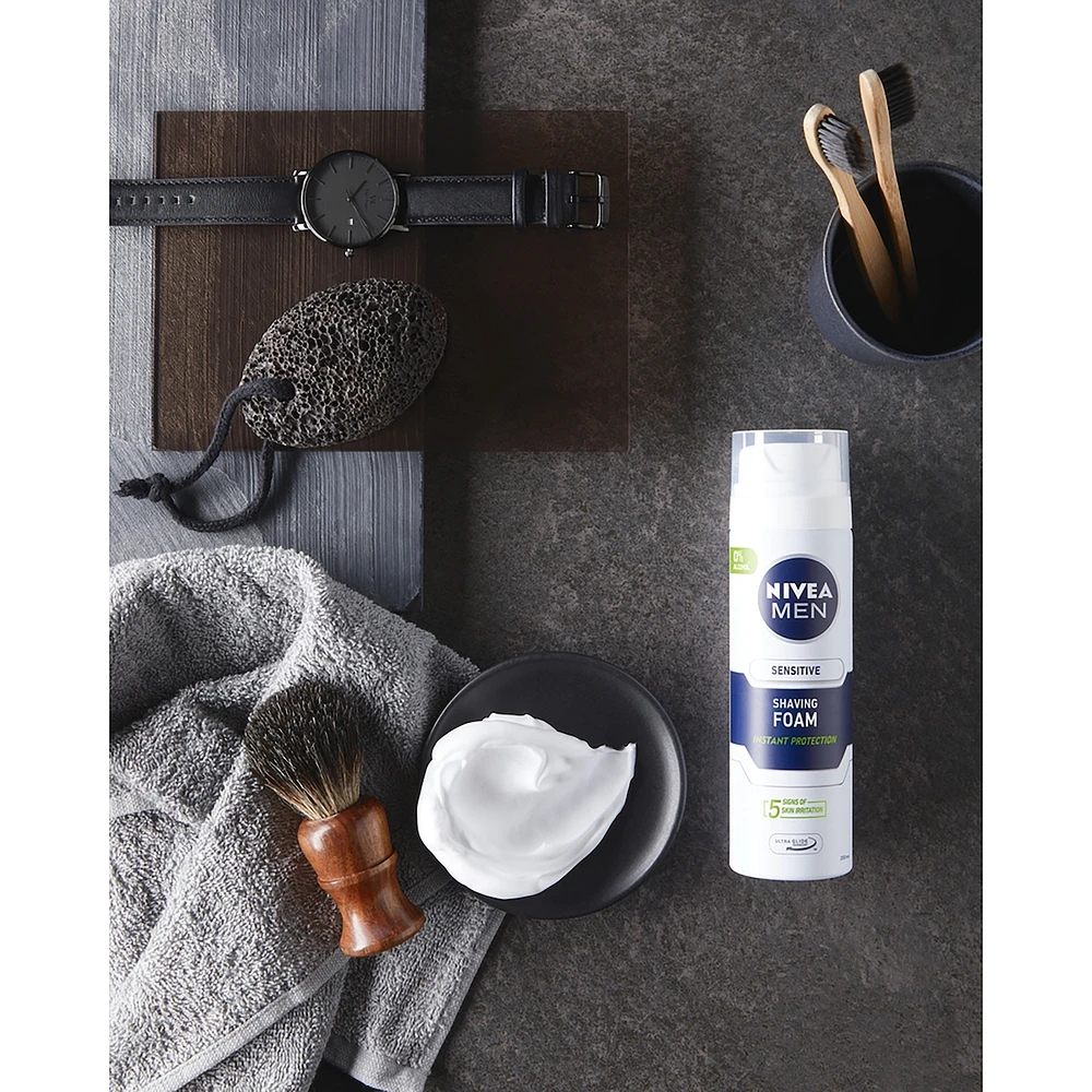 NIVEA MEN Sensitive Skin Shaving Foam