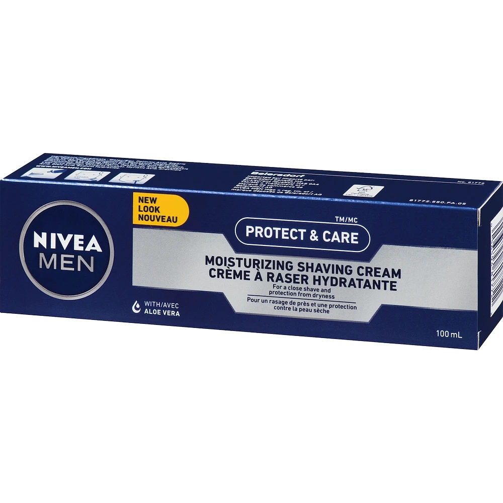 NIVEA MEN Protect & Care Moisturizing Shaving Cream