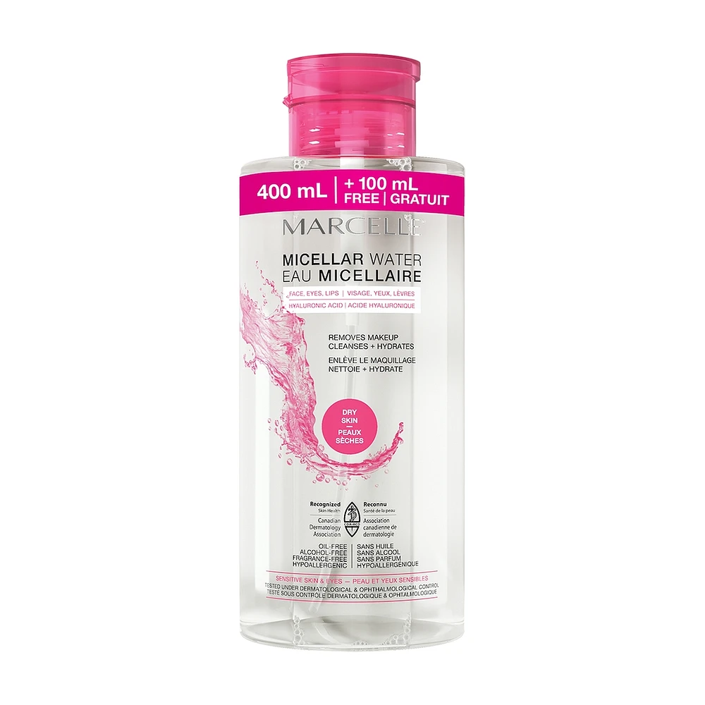 Eau micellaire - Peaux sèches - Format boni