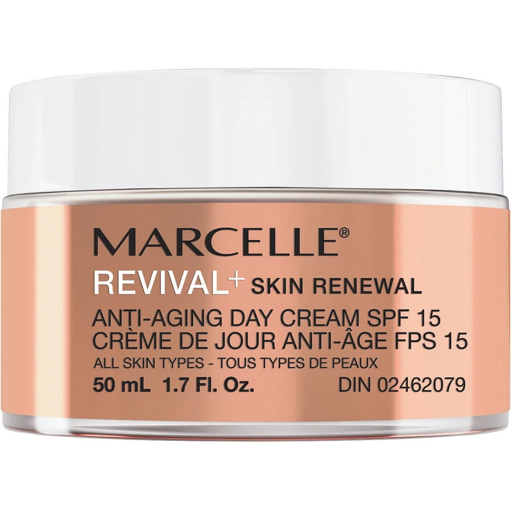 Revival+ Skin Renewal Anti-Aging Day Cream - SPF15
