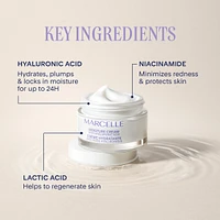 Moisture Cream 24h Moisturizing with Hyaluronic Acid & Niacinamide
