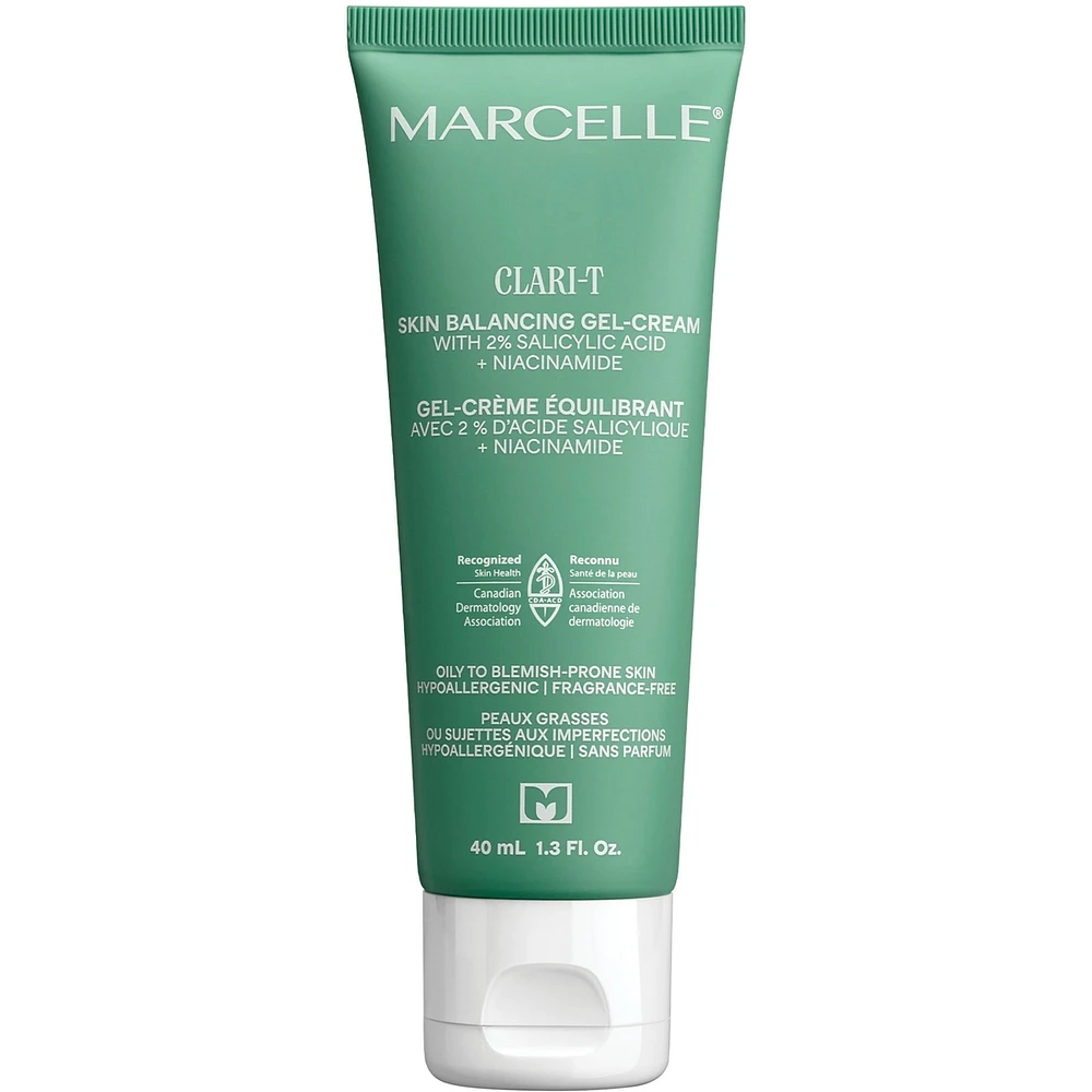 Clari-T Skin Balancing Gel-Cream with 2% Salicylic Acid + Niacinamide