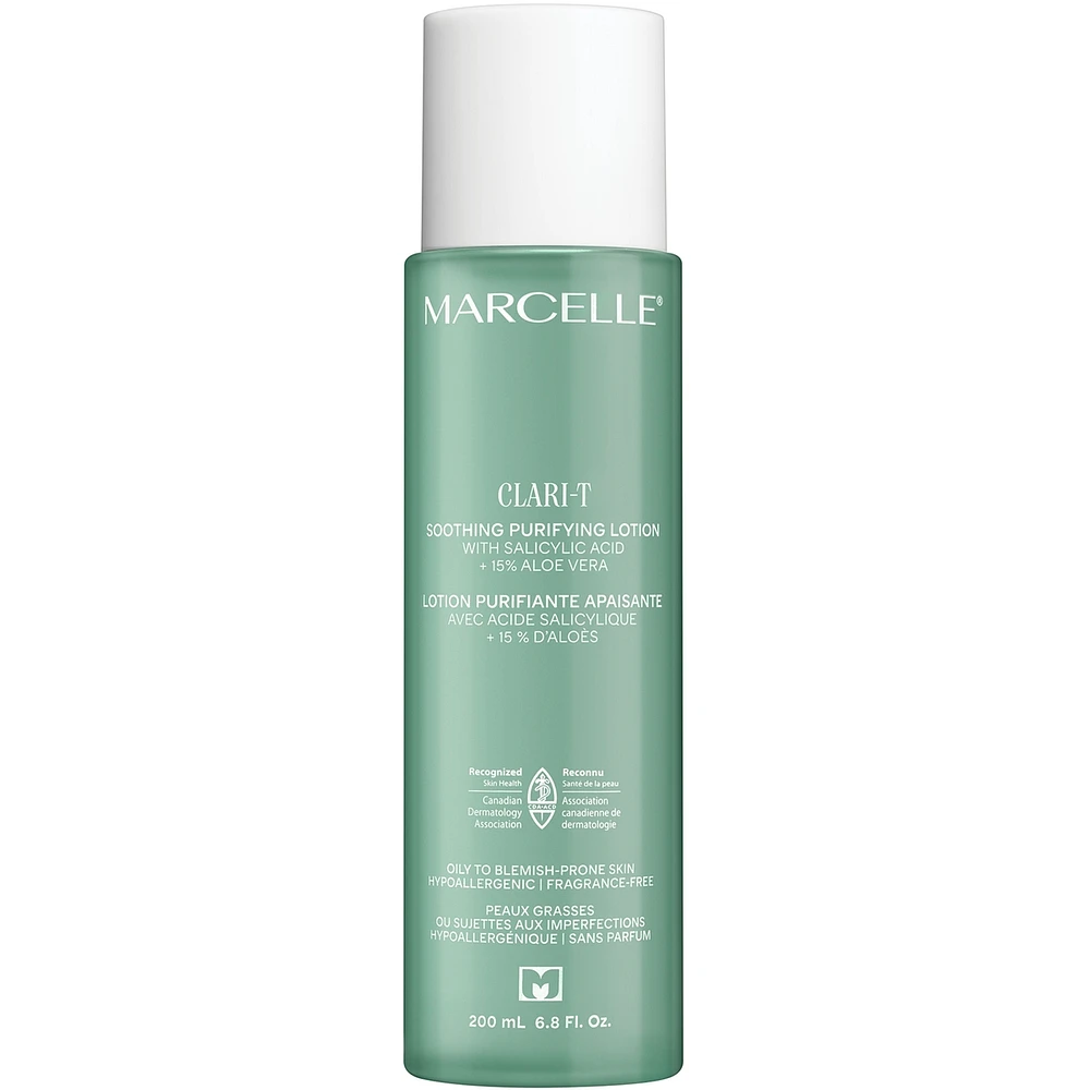 Clari-T Soothing Purifying Lotion with Salicylic Acid + 15% Aloe Vera
