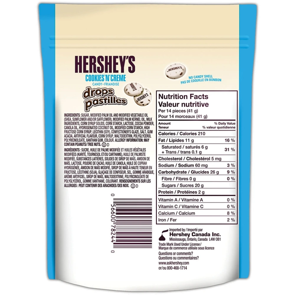 Chocolate Drops Cookies And Creme Pouch
