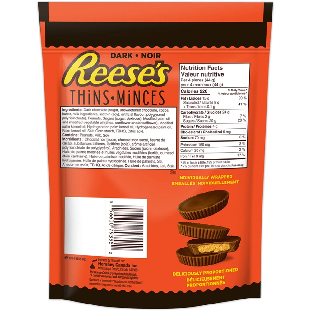 Thins Peanut Butter Cups Dark Chocolate