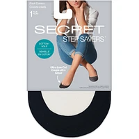 Ultra Low Cut Fused Edge Cotton Sole Footcover ONE SIZE