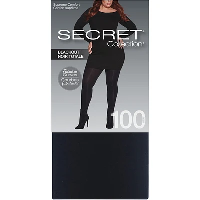 Plus Size Super Opaque 80 Denier Supreme Comfort Tights