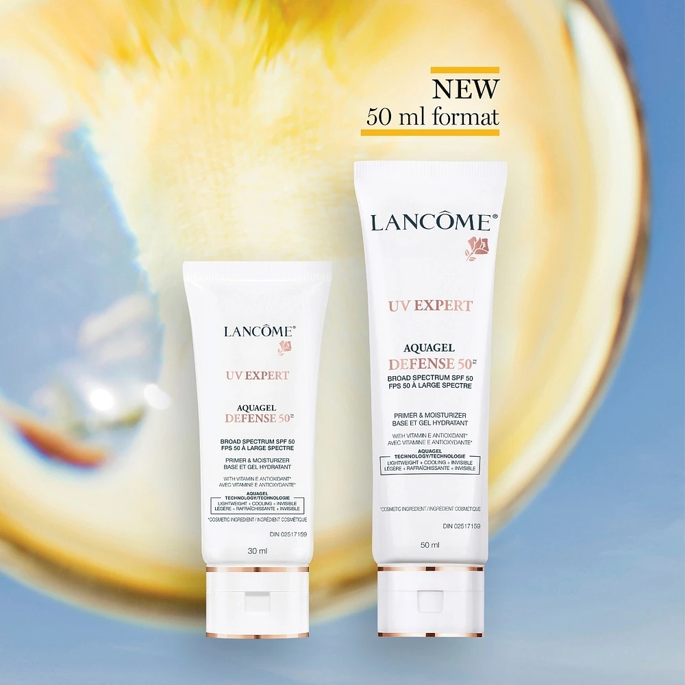 UV Expert Aquagel Defense SPF 50, Face Primer & Moisturizer with 50