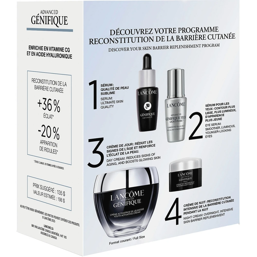 Advanced Génifique Youth Activating Cream Routine Set