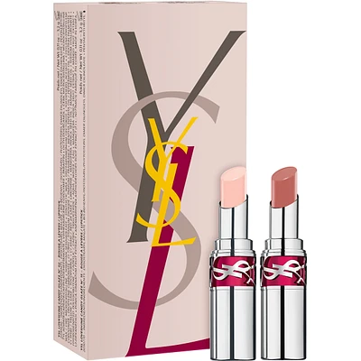 YSL LOVESHINE CANDY GLAZE Lip Gloss Stick Duo