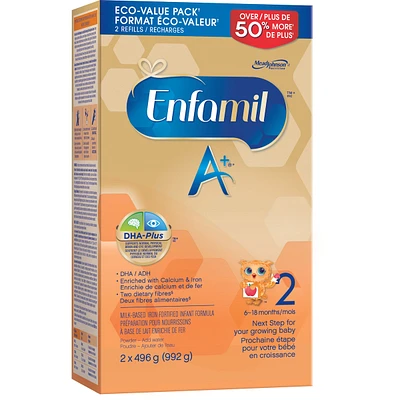 Enfamil A+ 2 Baby Formula Powder Refill