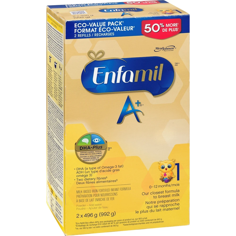 Enfamil A+, Powder Refill Box, 992 Gr