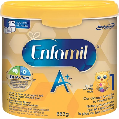 Enfamil A+, Powder Tub, 663 Gr