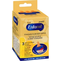 Enfamil Standard-Flow Soft Nipples