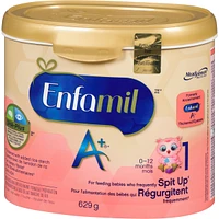 Enfamil A+ for Frequent Spit Up Baby Formula Powder Tub
