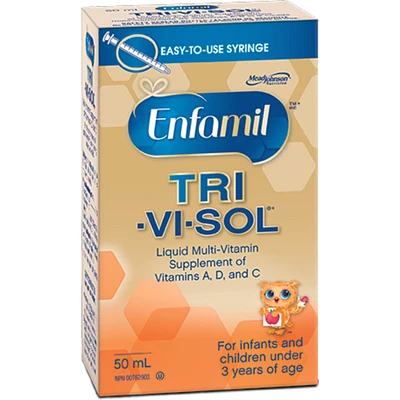 Enfamil® TRI-VI-SOL Liquid Multi-Vitamin Supplement of VItamins A, D and C, 50mL
