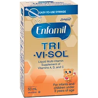 Enfamil® TRI-VI-SOL Liquid Multi-Vitamin Supplement of VItamins A, D and C, 50mL