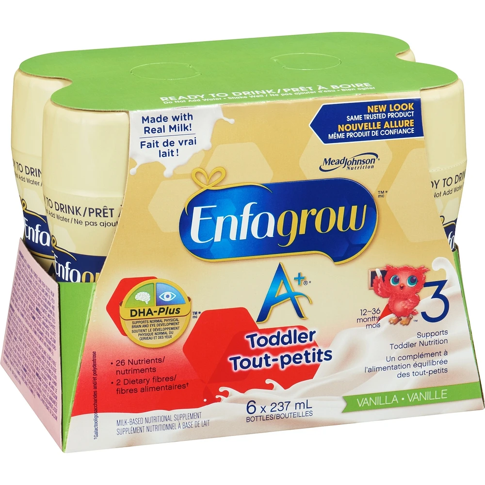 Toddler & Child Nutritional Drink, Ready to Feed