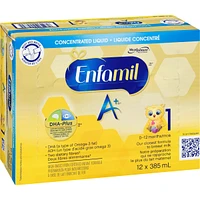 Enfamil A+, Concentrate, 385 Ml, 12 Pk