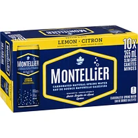 Carbonated Natural Spring Water Natural Lemon Flavour