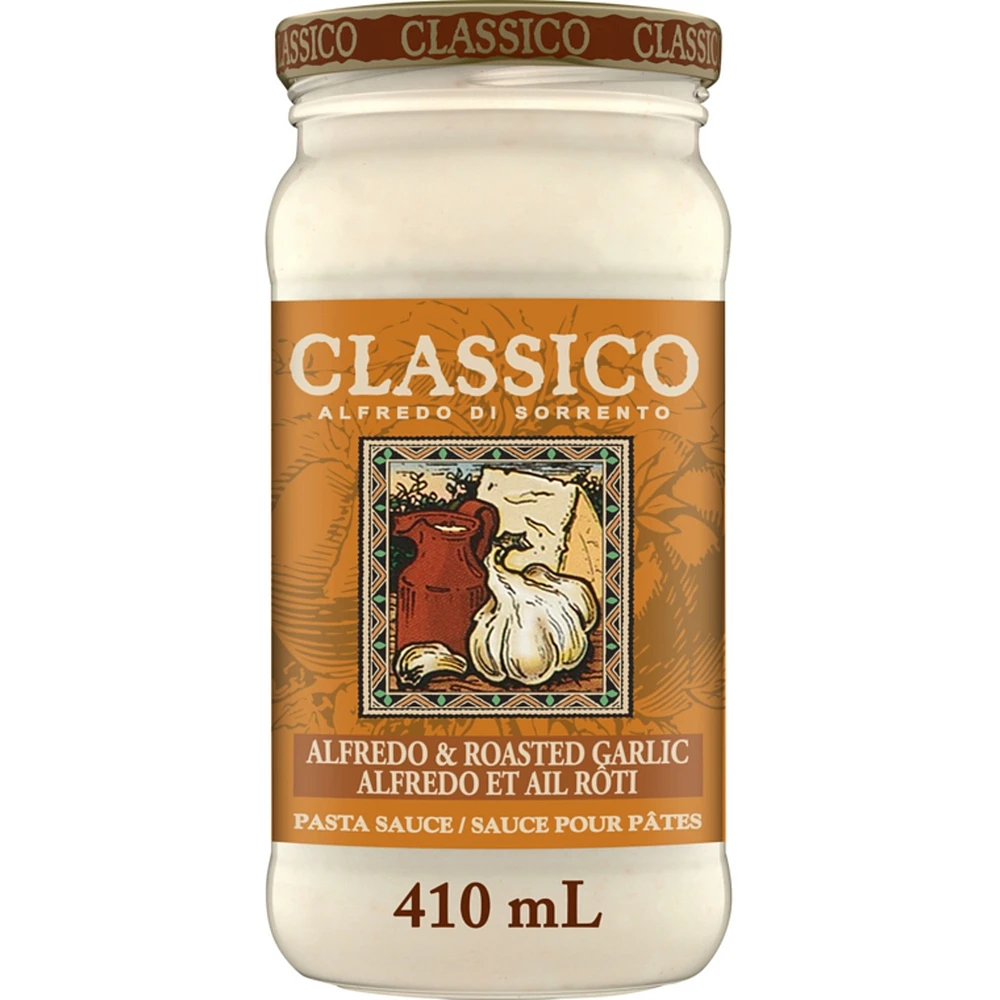 Alfredo & Roasted Garlic Spaghetti Pasta Sauce