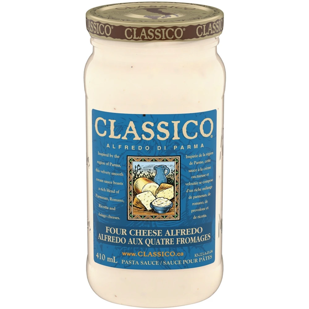 Four Cheese Alfredo Spaghetti Pasta Sauce