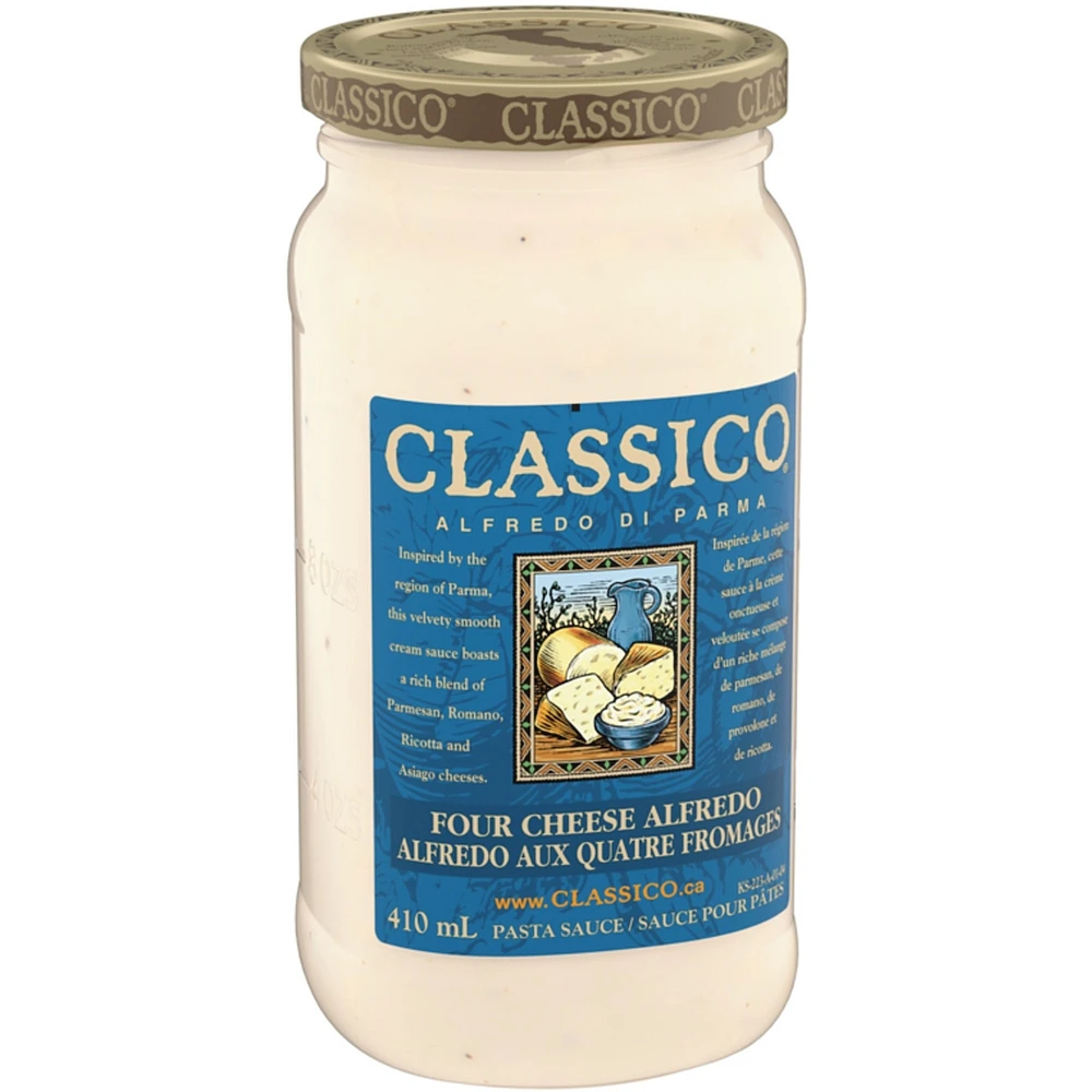 Four Cheese Alfredo Spaghetti Pasta Sauce
