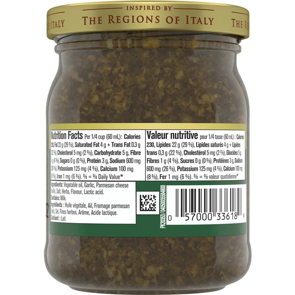 Sauce Pesto Di Genova Basilic