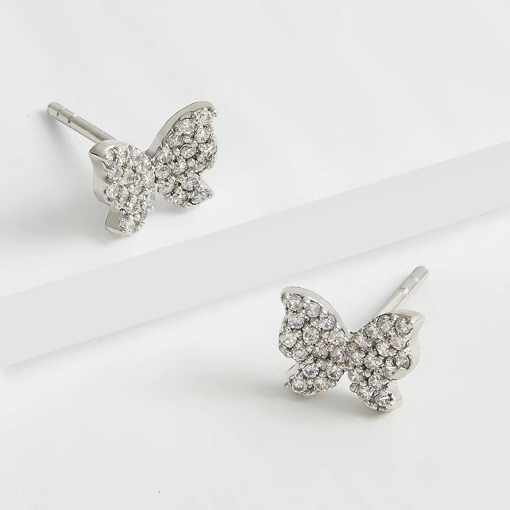 24K Dip Butrfly Ear Cs