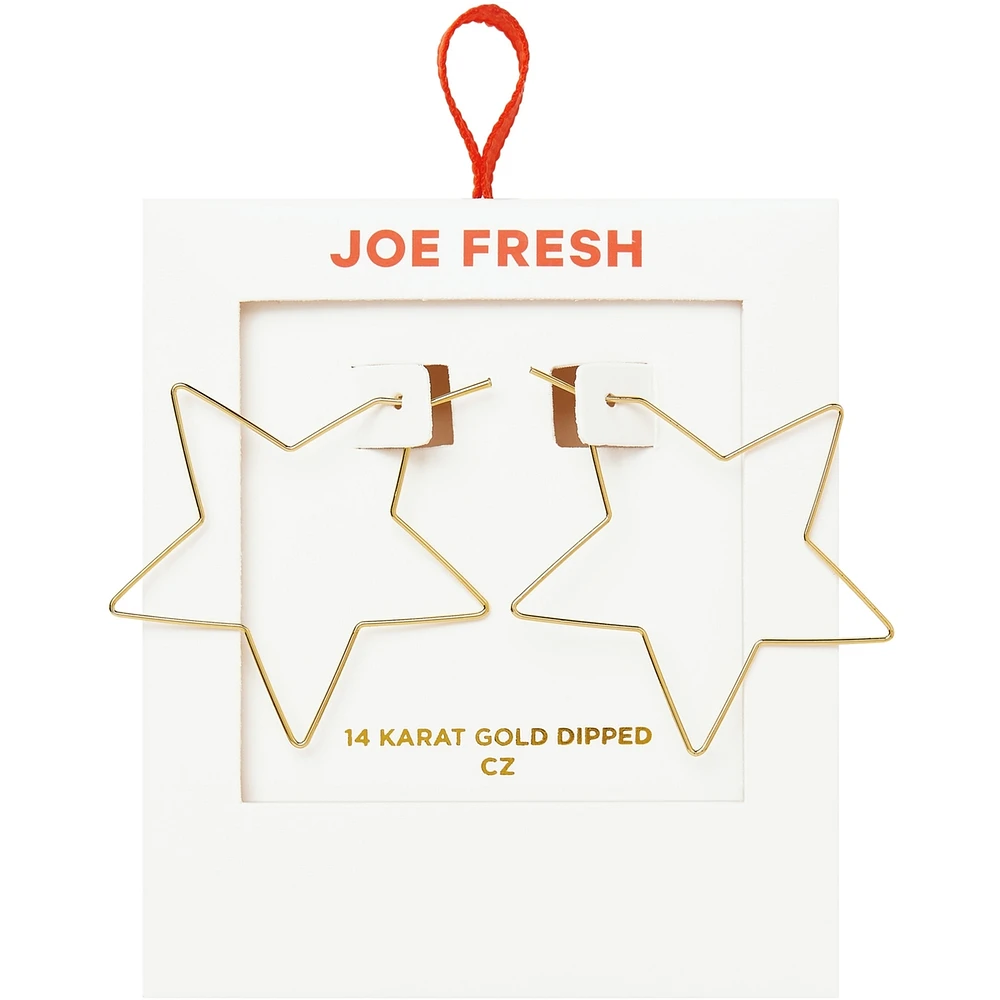 24K Dip Star Ear G