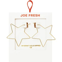 24K Dip Star Ear G