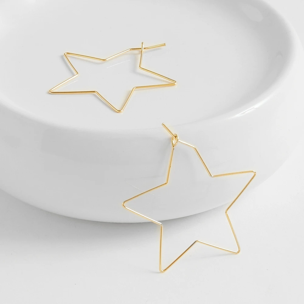 24K Dip Star Ear G