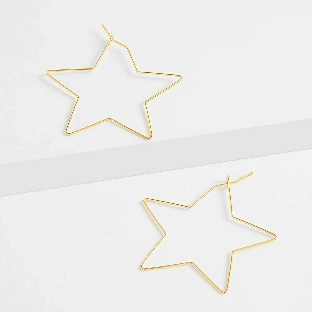 24K Dip Star Ear G