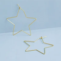24K Dip Star Ear G