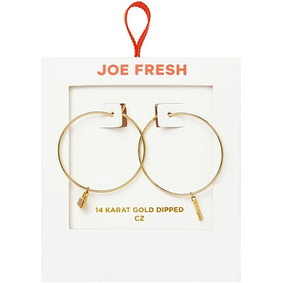 24K Dip Hoop G