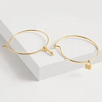 24K Dip Hoop G