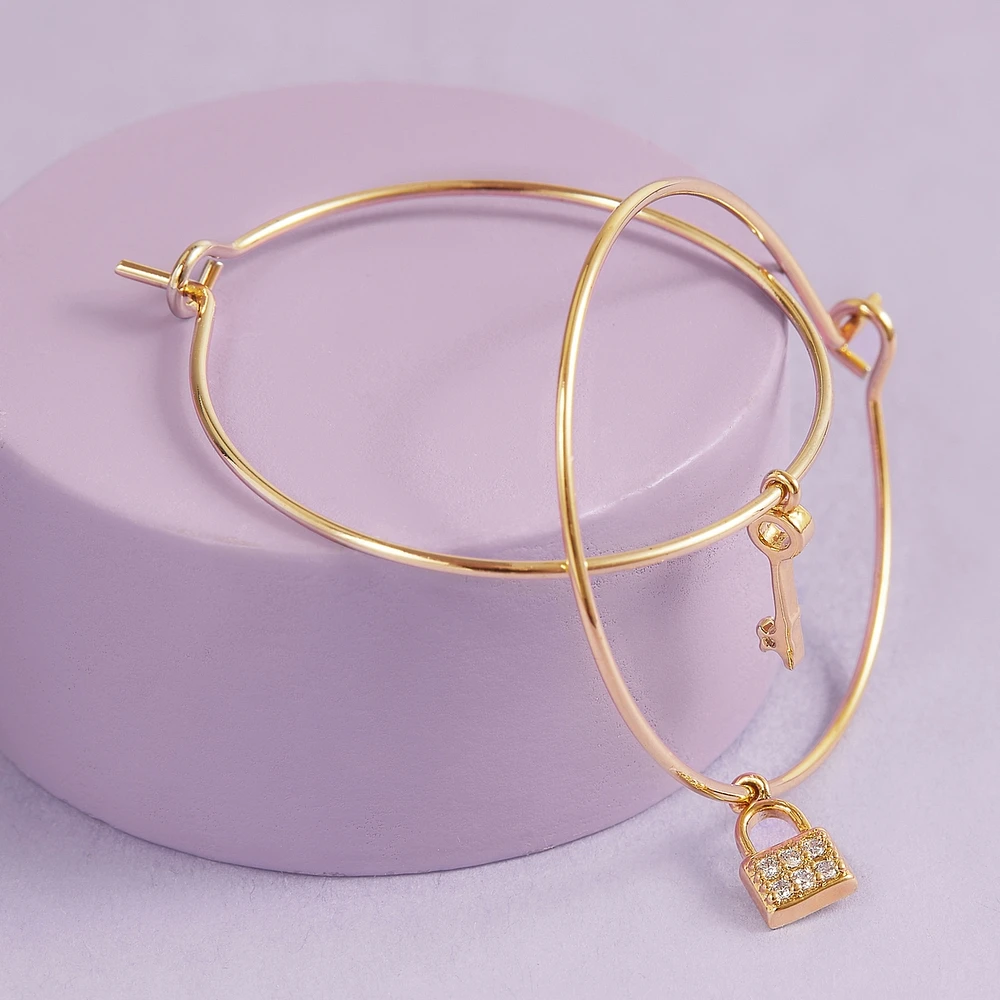 24K Dip Hoop G