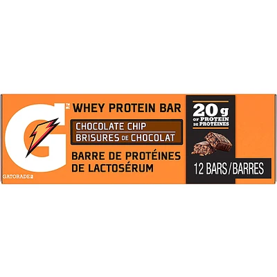 Recovery Chocolate Chip Whey Protein Bars